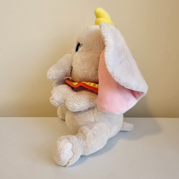 Disney Store Baby Dumbo Elephant Plush Stuffed Animal Gray Hands Together 11" - Picture 6 of 8